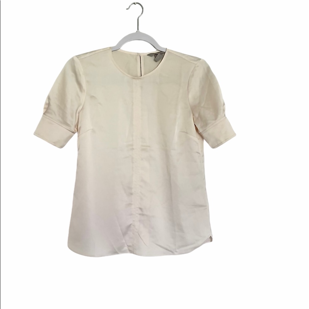 NWOT H&M Soft Pink/ Blush Blouse Shirt XXS